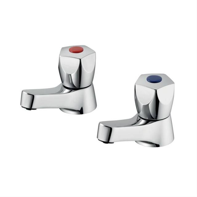 Sandringham Sl 21 Basin Pillar Taps 1/2"