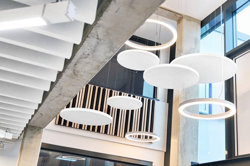 Rockfon Eclipse® Island - Stone Wool Acoustic Ceiling Island