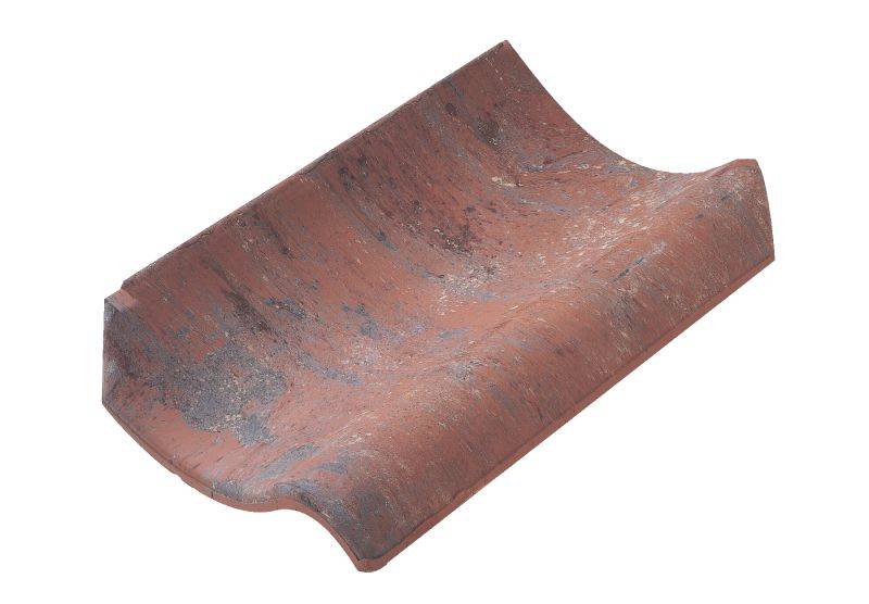 Old Hollow Clay Pantile - Tile