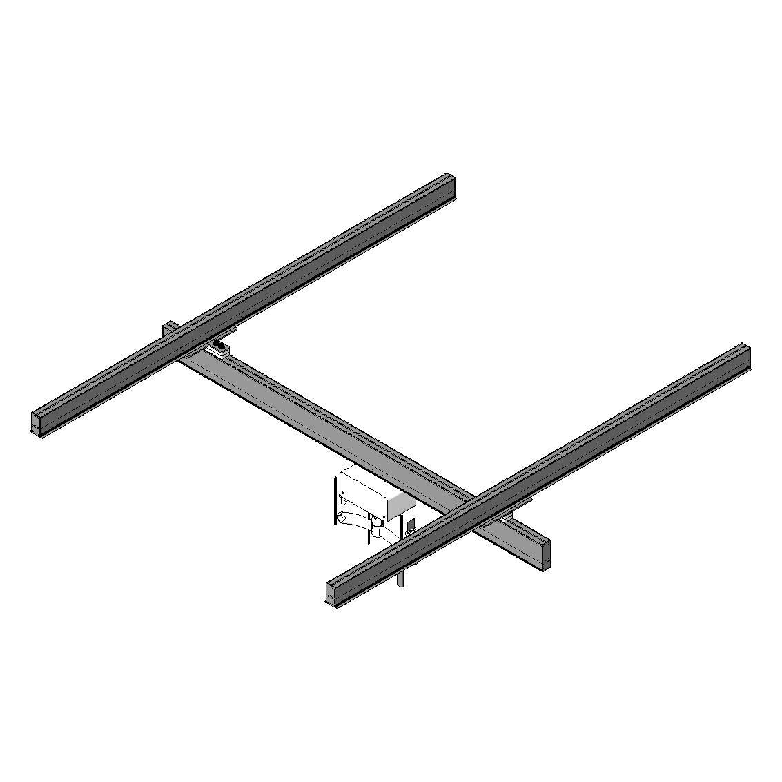 Ceiling Track Hoist - System Type H Flush