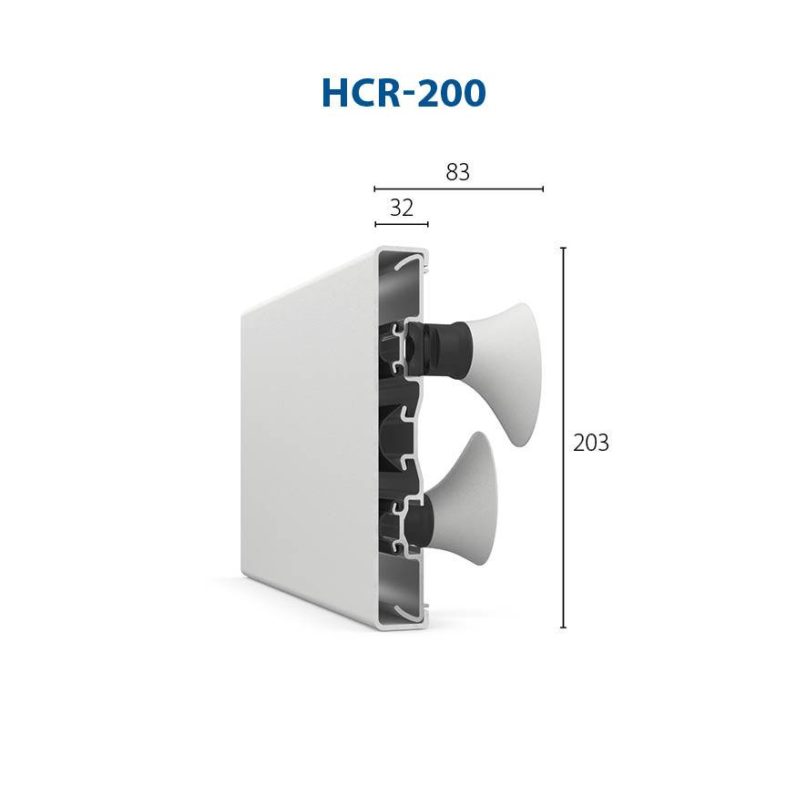 CS Acrovyn® HCR-200 Crash Rail