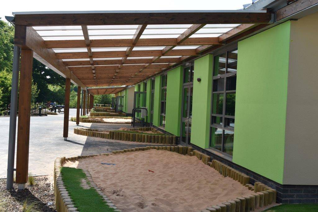 Tarnhow Mono Wall Mounted Timber Canopy