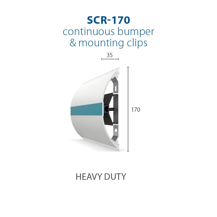 CS Acrovyn® SCR-170 Crash Rails