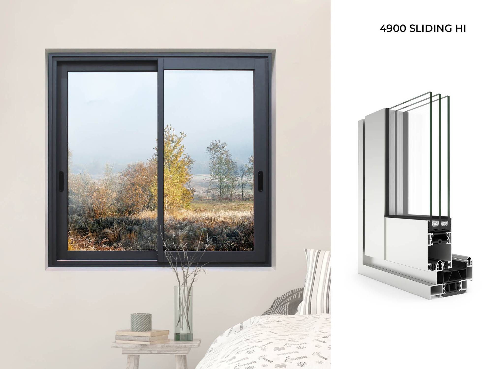 COR 4900 HI Sliding Window