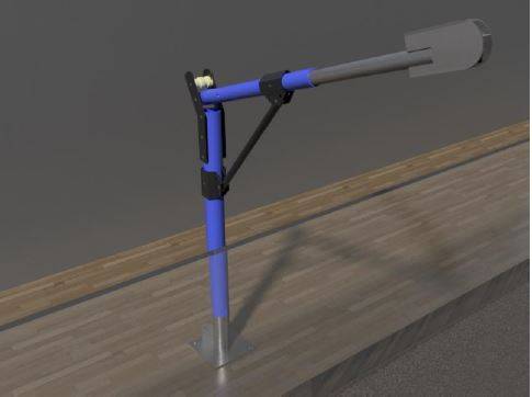 Abseiling Davit Arm System