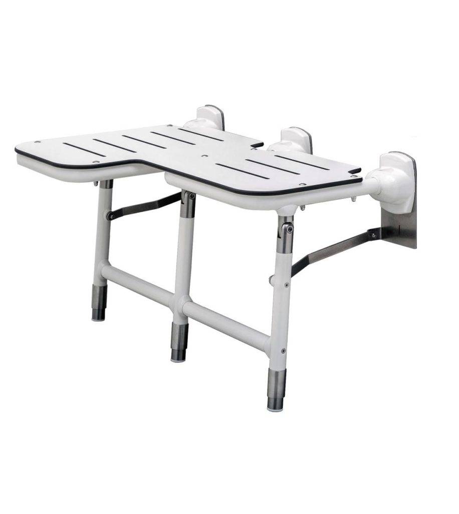 Bariatric Folding Shower Seat with Legs B-918116L / B-918116R