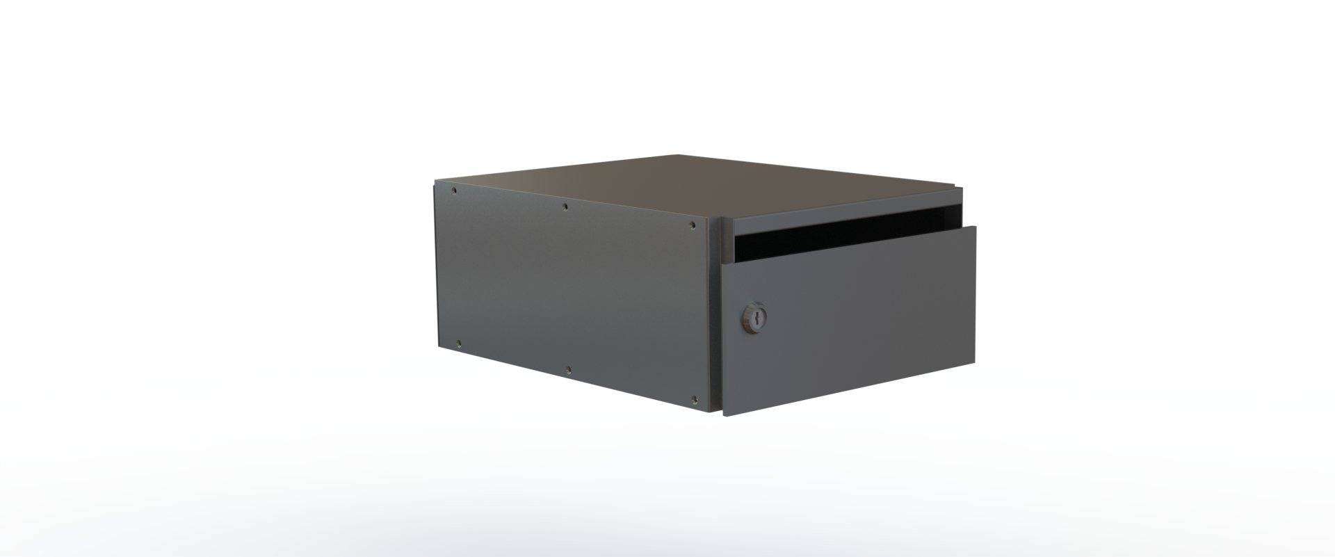 The Tile Mailbox - The Featureless Feature Mailbox  - The Designer Mailbox, Composite Door