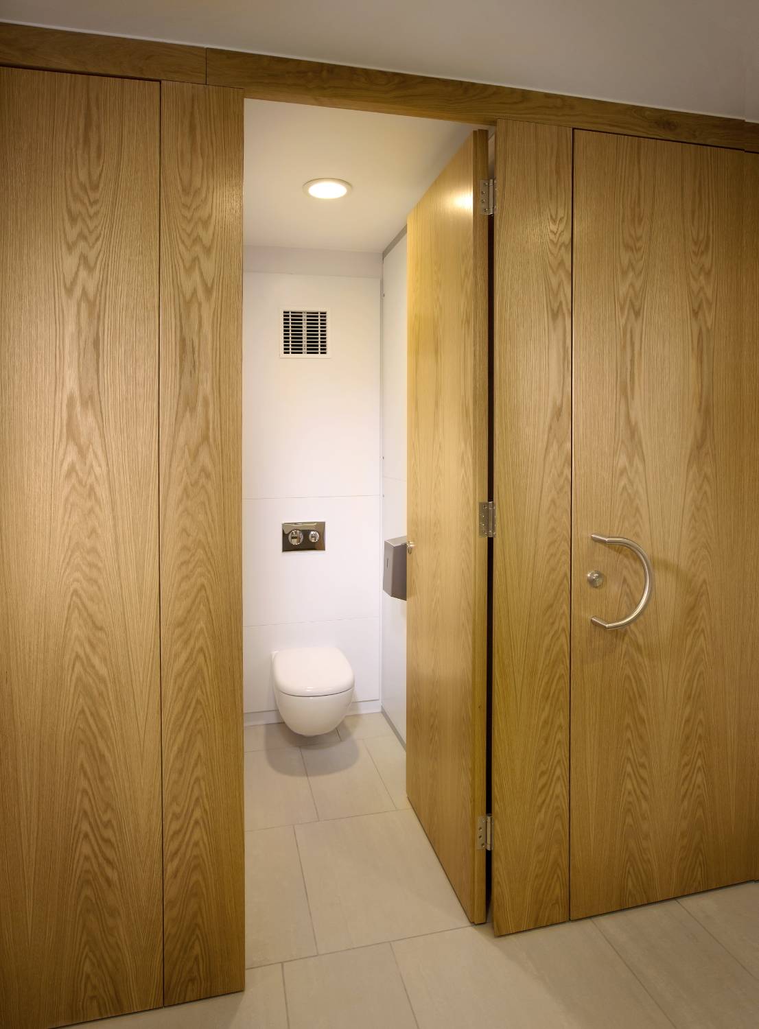 Flush44 HPL (Flush Fronted) WC Cubicles - Cubicle