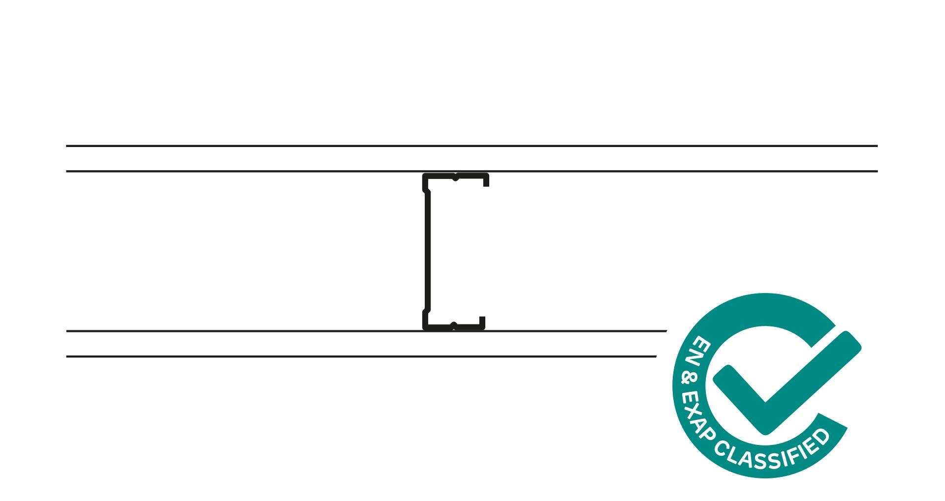 Siniat Single Frame Partition CS90R-15Md