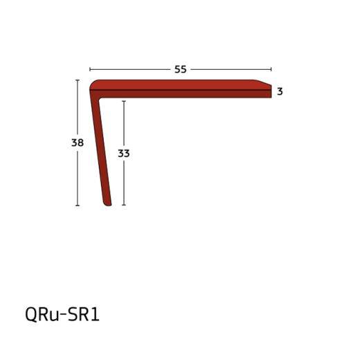 Q Range – PVC-U Stair Nosing for Vinyl and Laminate Floorcoverings