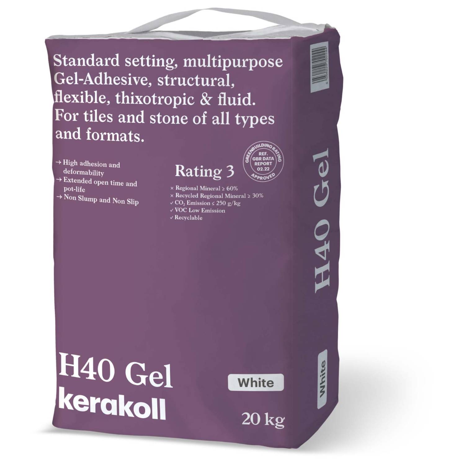 H40 Gel Tile Adhesive - Gel-Adhesive 