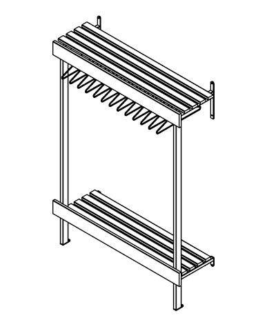 WFH Series Coat Hanger Unit