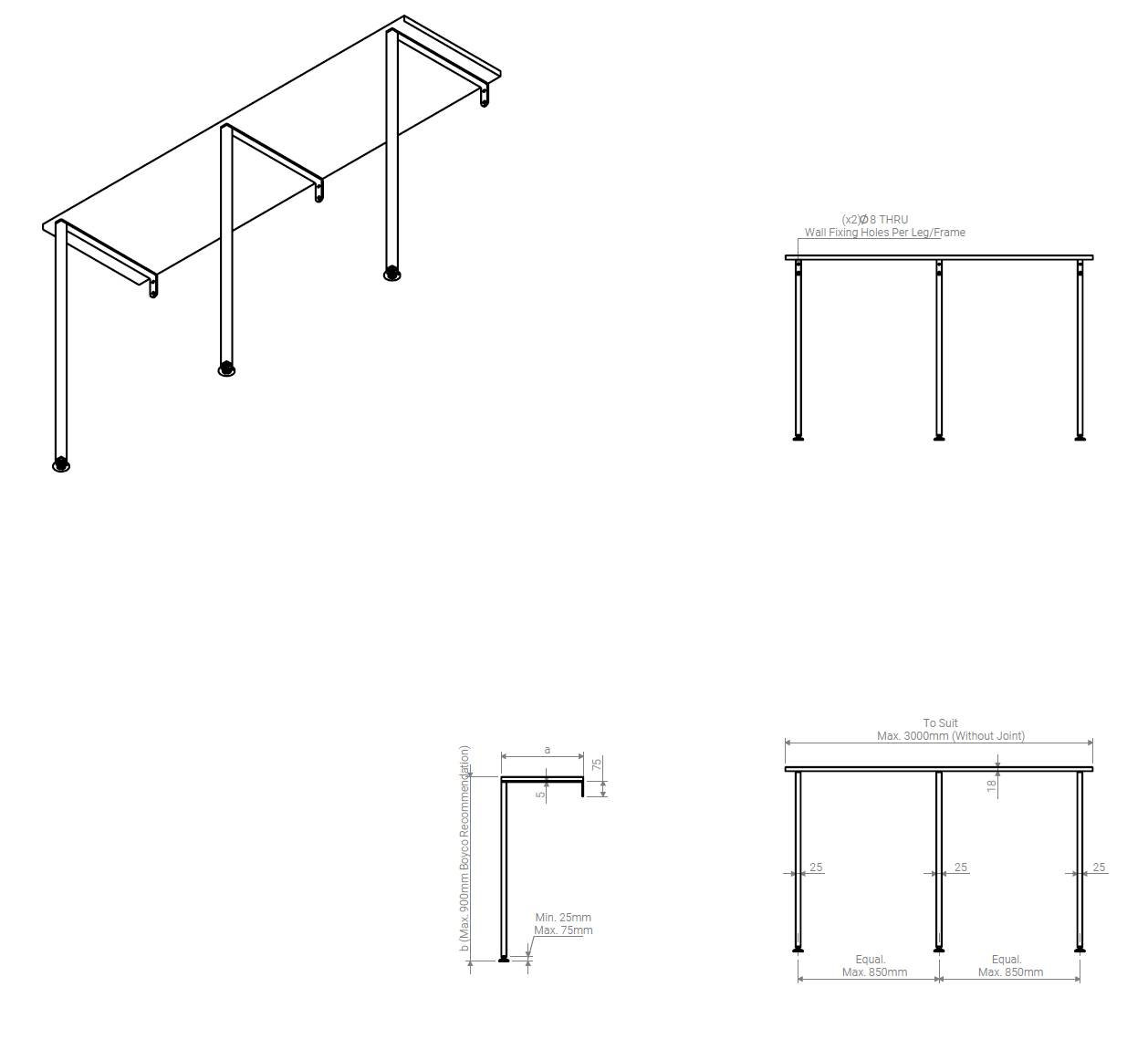 Fixed Heavy Duty Shelving - Shelving