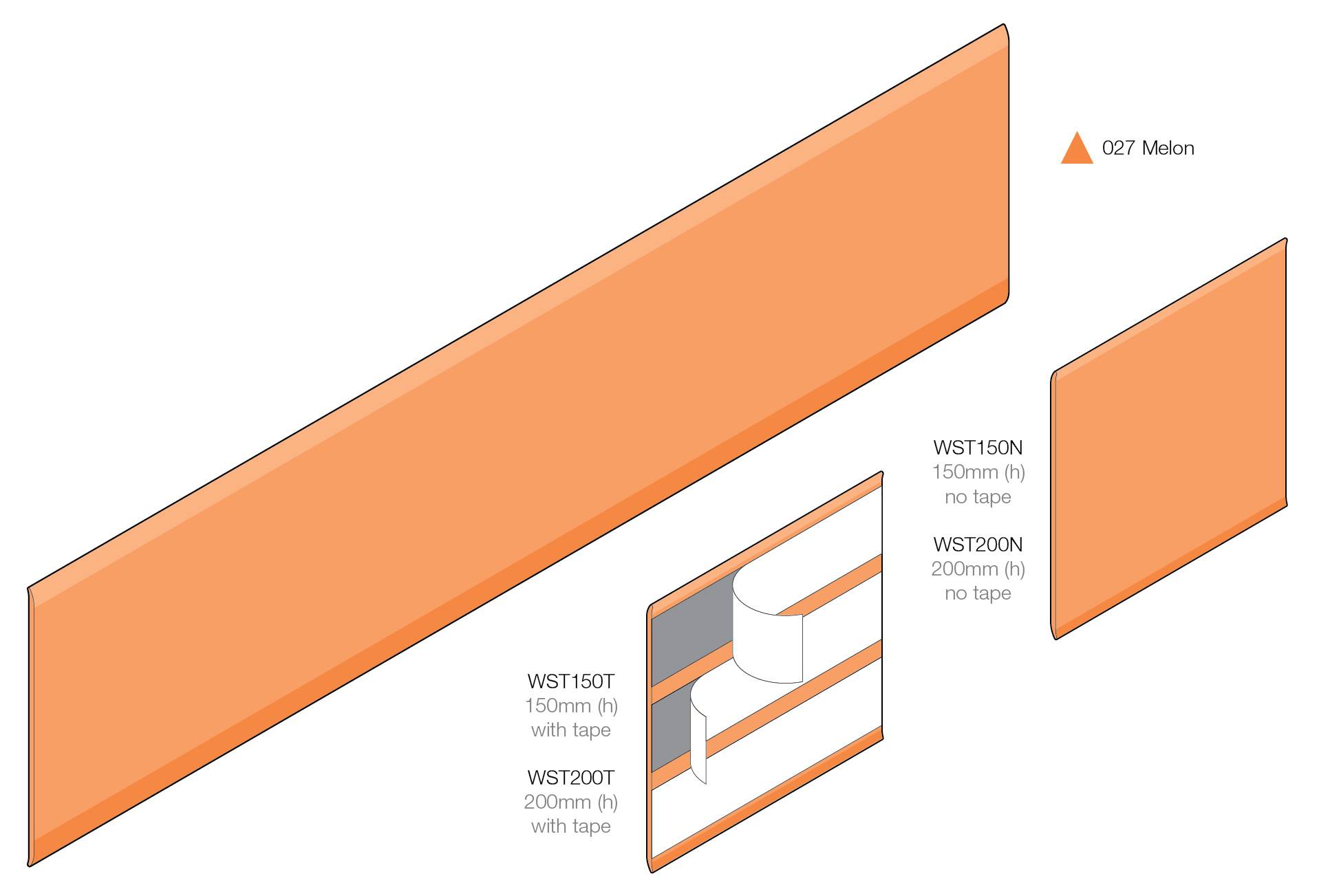 PVC-U Wall Strips 