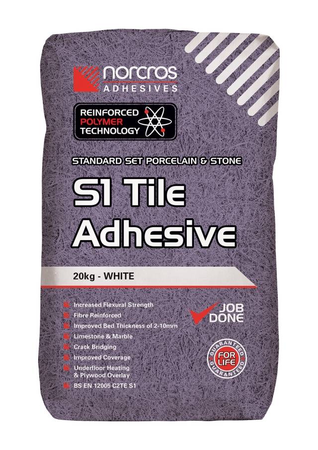 Standard Set Flexible White S1 Tile Adhesive