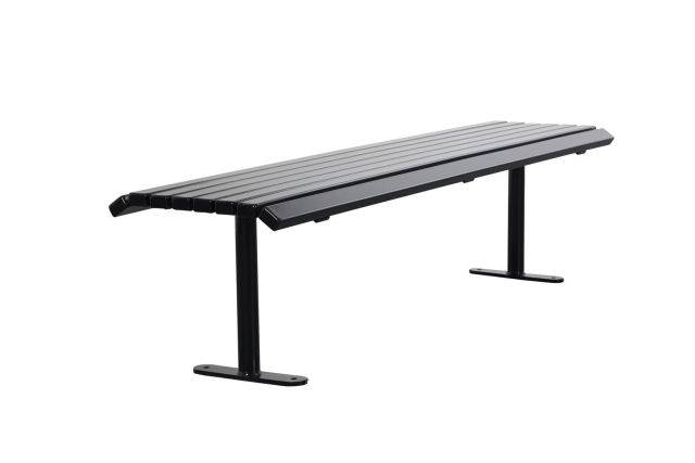 Ollerton Academy Stainless Steel Bench