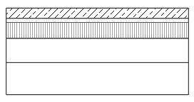 Natural stone slabs on mortar laying course, asphalt concrete base course, type 1 sub base, and optional geotextile and subgrade improvement layers