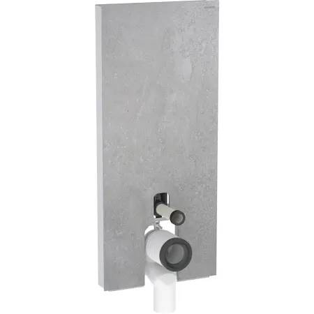 Geberit Monolith sanitary module for floor-standing WC, 114 cm, front cladding made of stoneware