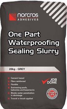 One Part Waterproofing Sealing Slurry - Cementitious waterproof coating