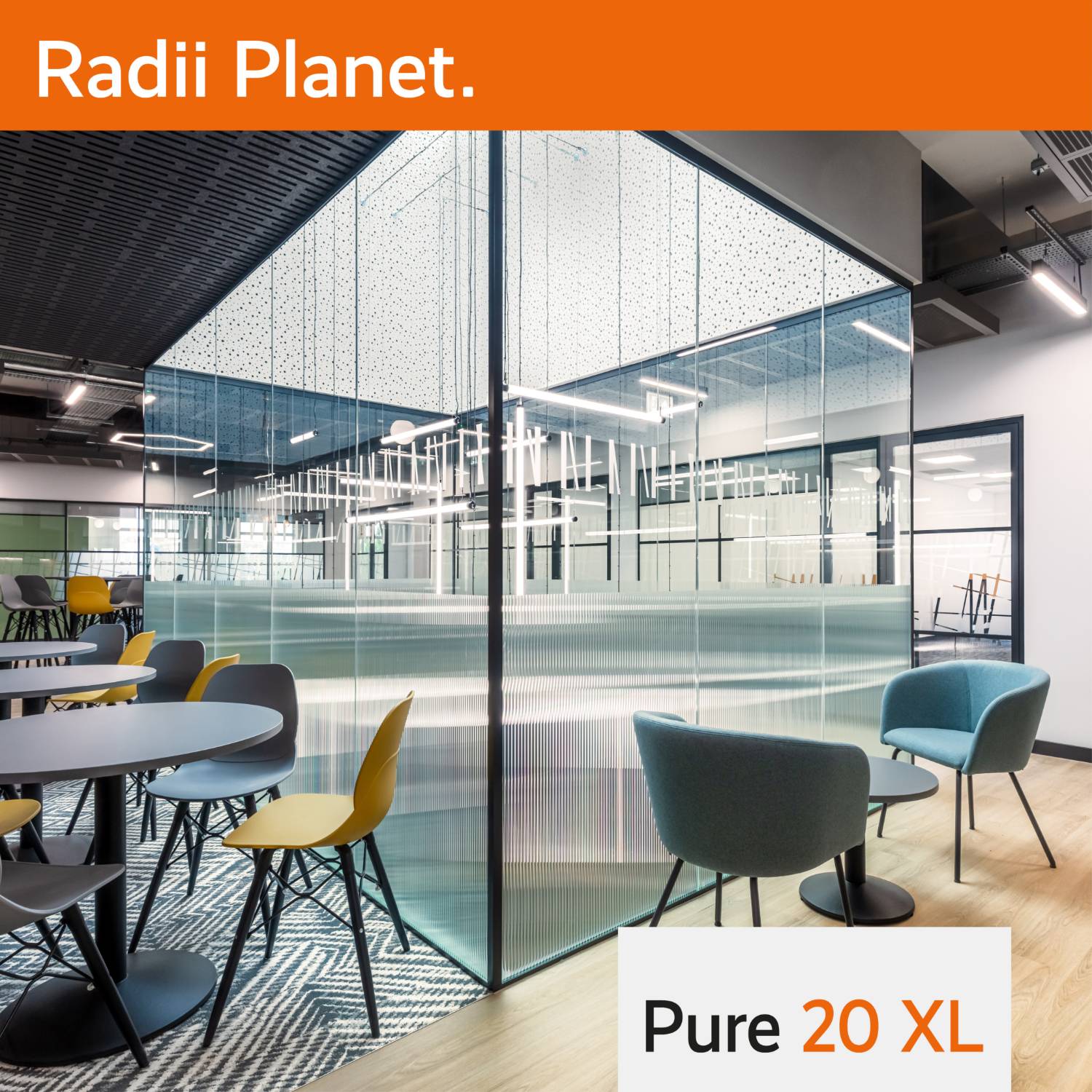 PURE20 XL Single Glazed Partition System