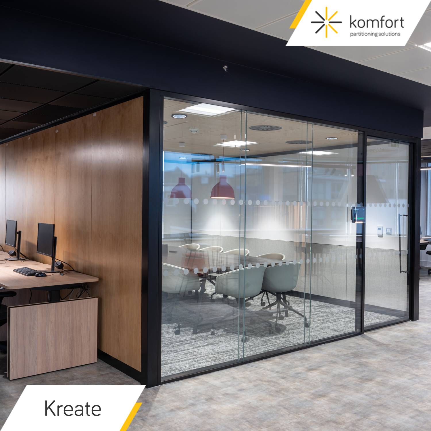 Komfort | Polar Kreate | Solid Cross Wall Partitioning