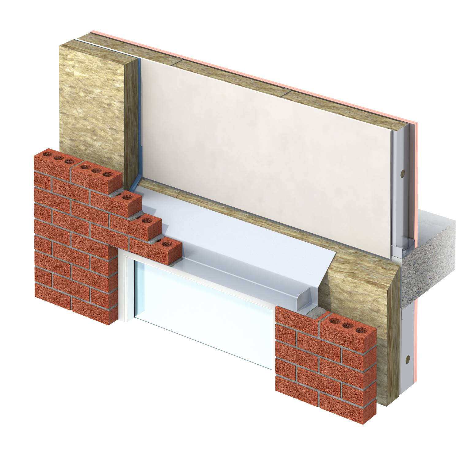 Keyfix Non-Combustible Cavity Tray Lintel (NCCTL) - Standard/ Heavy/ Extra Heavy/ Extreme