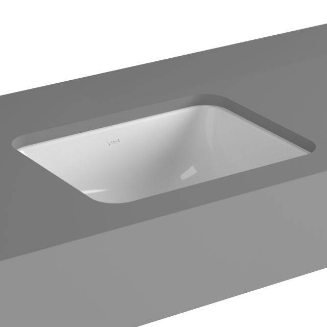 VitrA S20 Undercounter Basin, 38 cm, Square, 5473