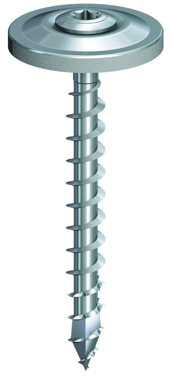 SPAX A2 Grade Stainless Steel Raised Head Sealing (Roofing) Screws