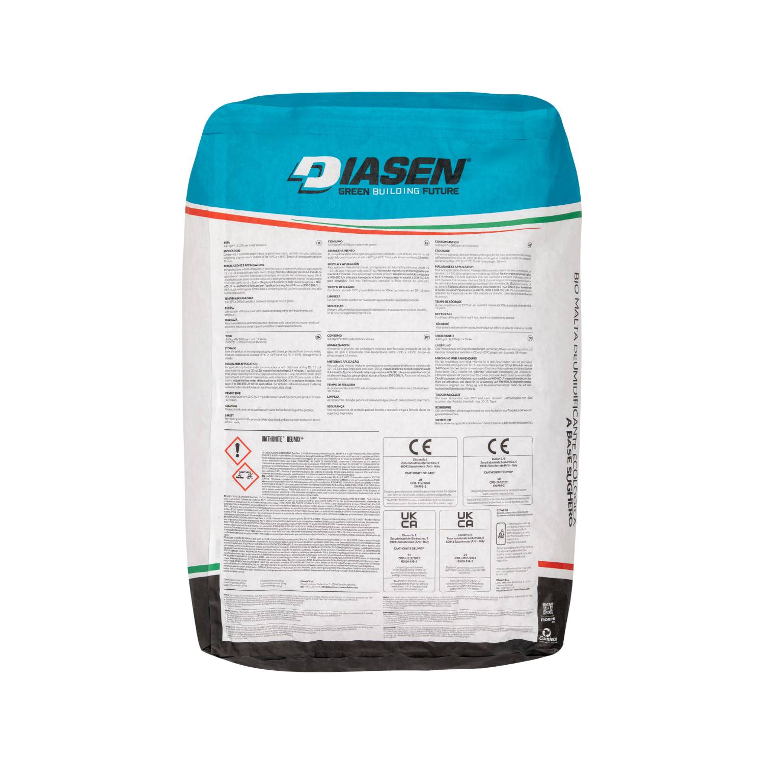 Diasen Diathonite Deumix Plus - Cork/Lime Salt Inhibiting Plaster