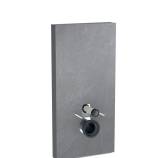 Geberit Monolith sanitary module for wall-hung WC, 101 cm, front cladding made of stoneware