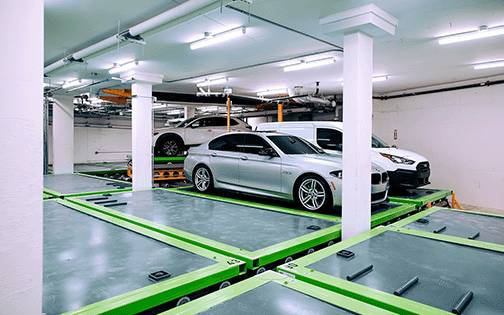 RESPACE - pallet based automated parking system - Automated parking system