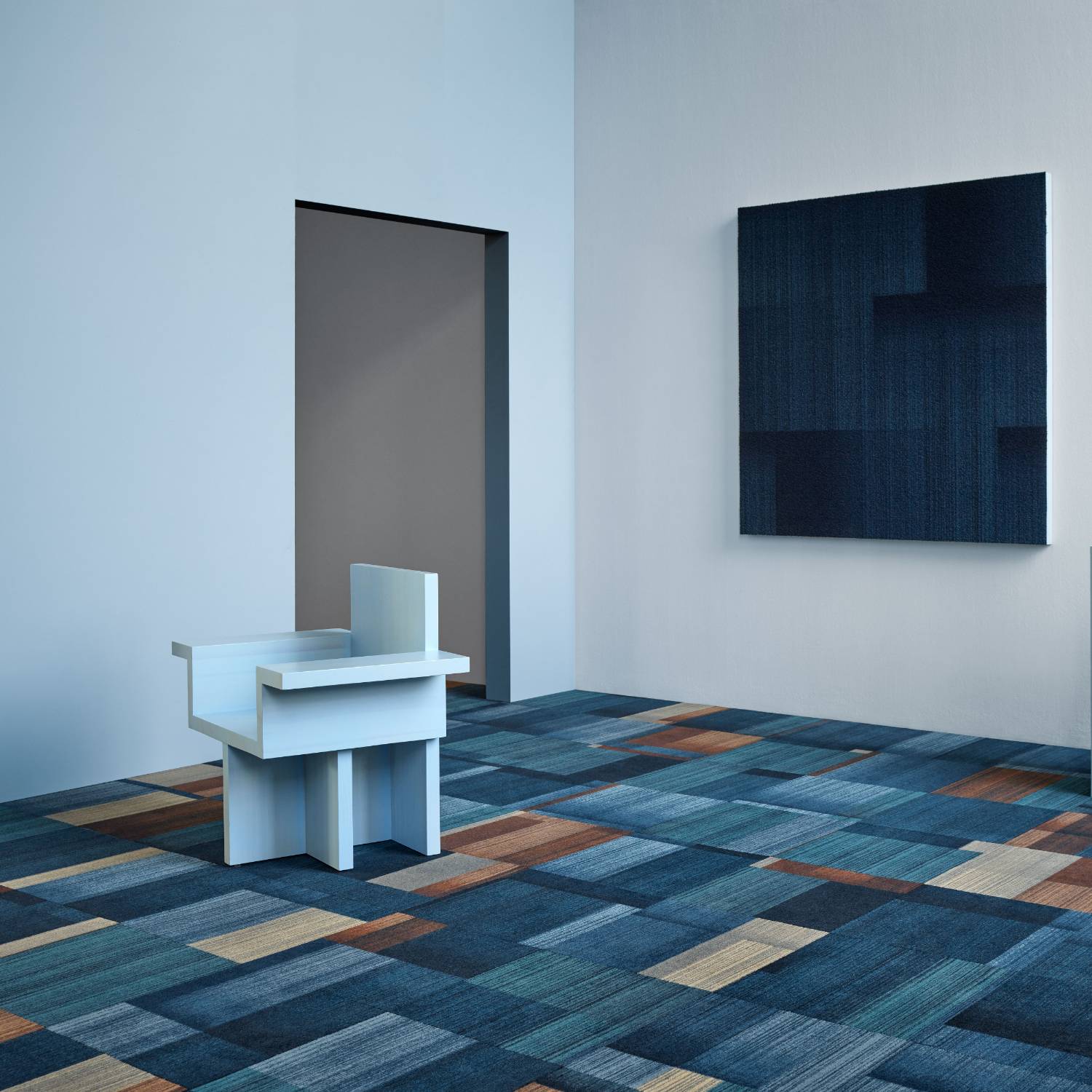 Canvas Collage by Nicolette Brunklaus – Highline carpet tiles | ege ...