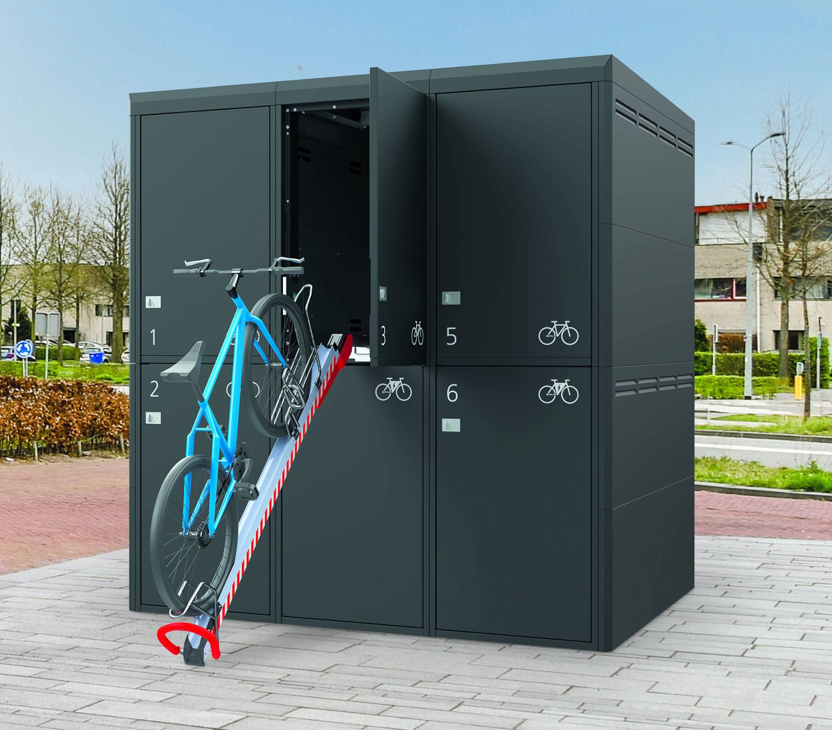 Fullerton PIN Bike Locker