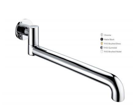 Wall Mounted Swivel 220 mm Spout