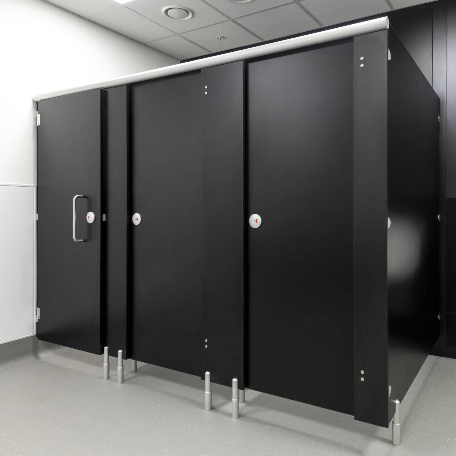 Force Toilet Cubicles | Concept Cubicle Systems | NBS BIM Library