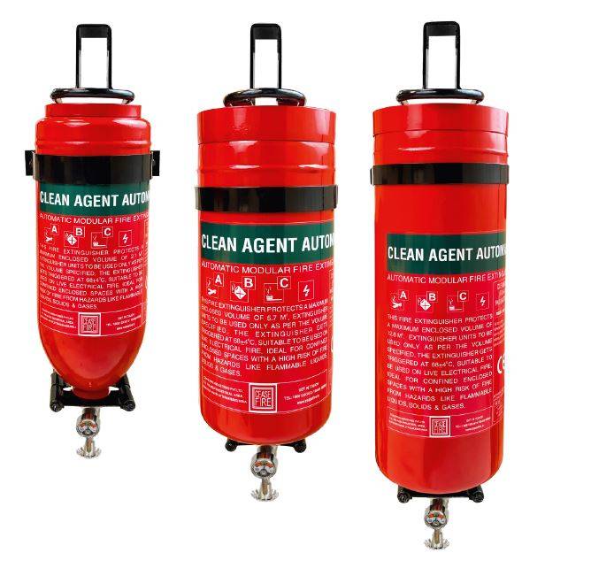 Automatic Fire Extinguishers (Wall Mounted) CEASEFIRE INDUSTRIES UK
