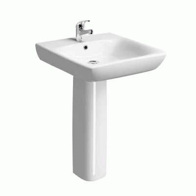 E100 Square Less Abled Wash Basin