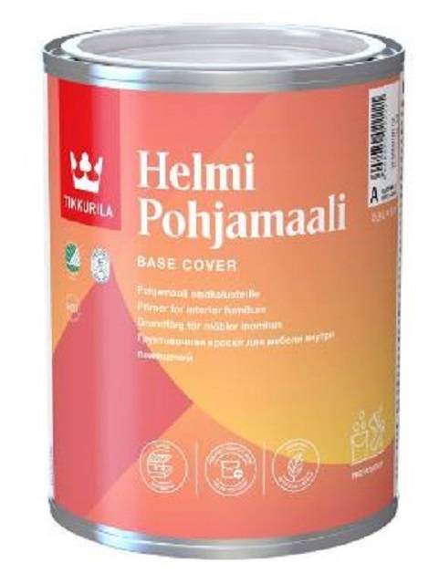 Helmi Primer - Waterbased low VOC primer for interior wood and furniture