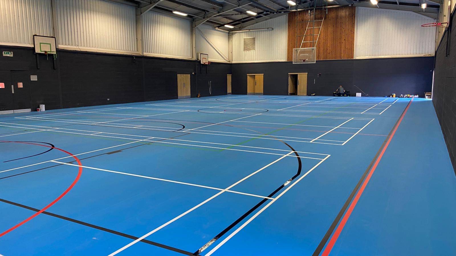 TVS Polyurethane Sport Flooring