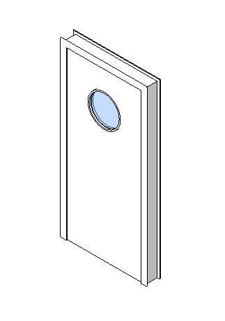 Internal Single Door, Vision Panel Style VP07
