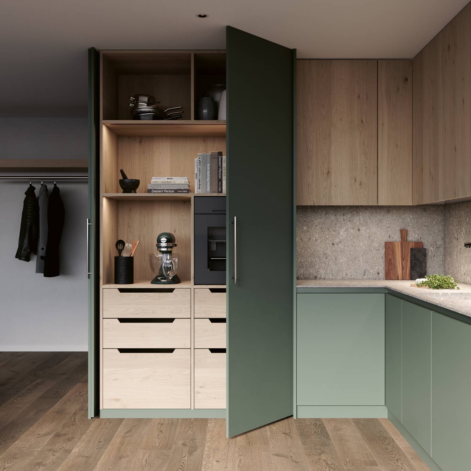 Concepta III 35 Pull (Pivot Sliding Furniture Hardware) - Pivot Door