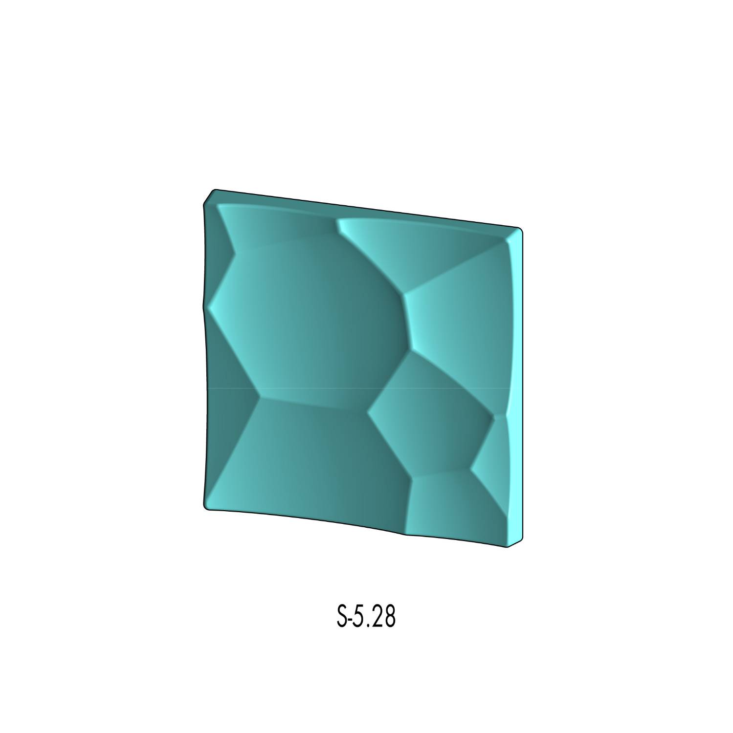 3D Ceiling Tile S-5.28