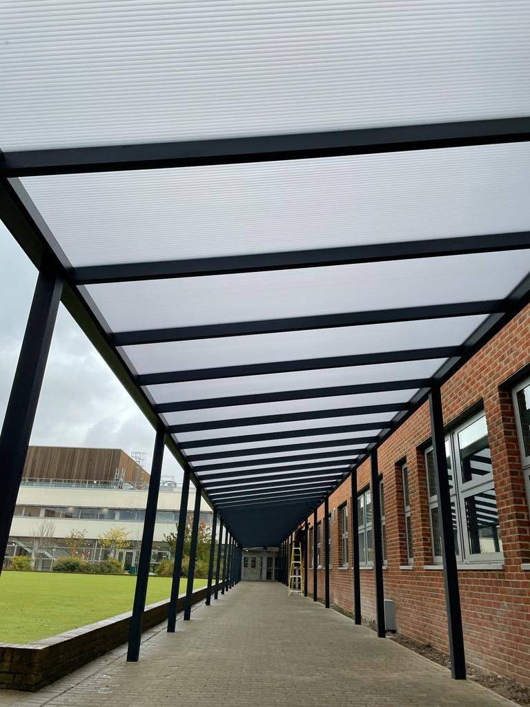 WeatherSpan®  - Aluminum Straight Roof Canopy - Canopy