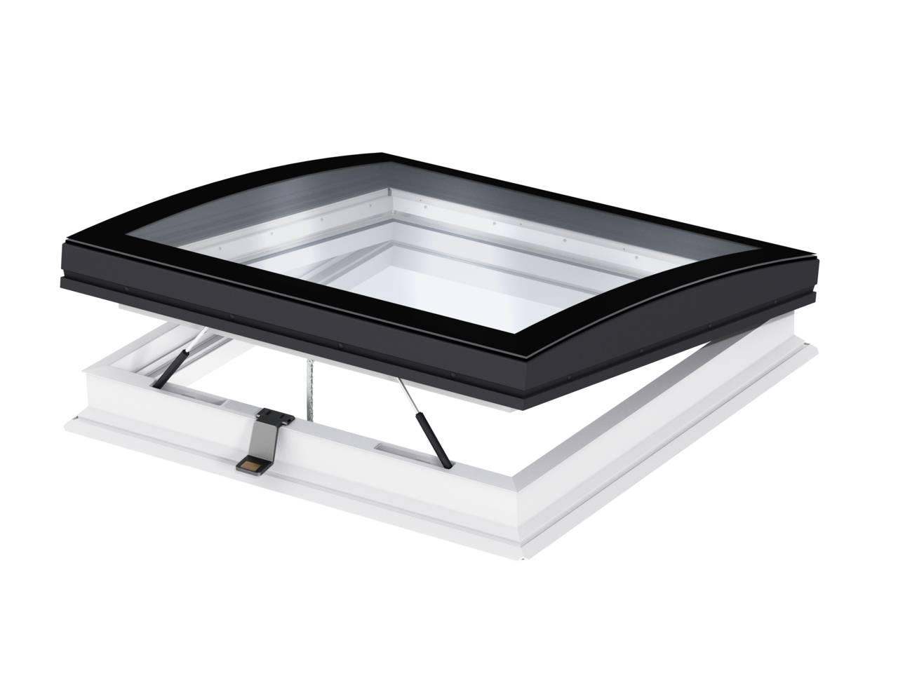 CVP INTEGRA® Electric Flat Roof Window, Curved Glass