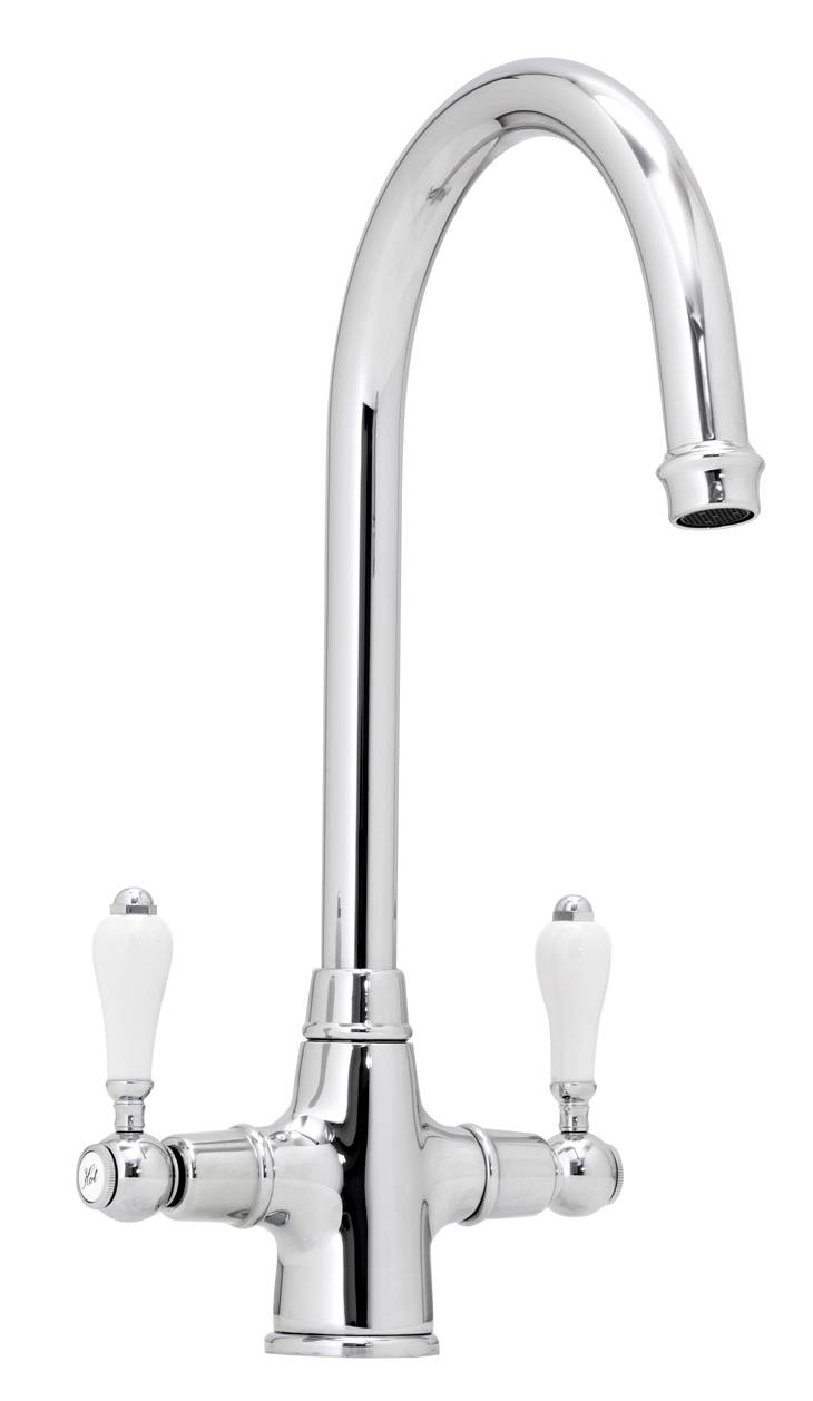 Ludlow Monobloc - Traditional Kitchen Mixer Tap - Kitchen Mixer Tap