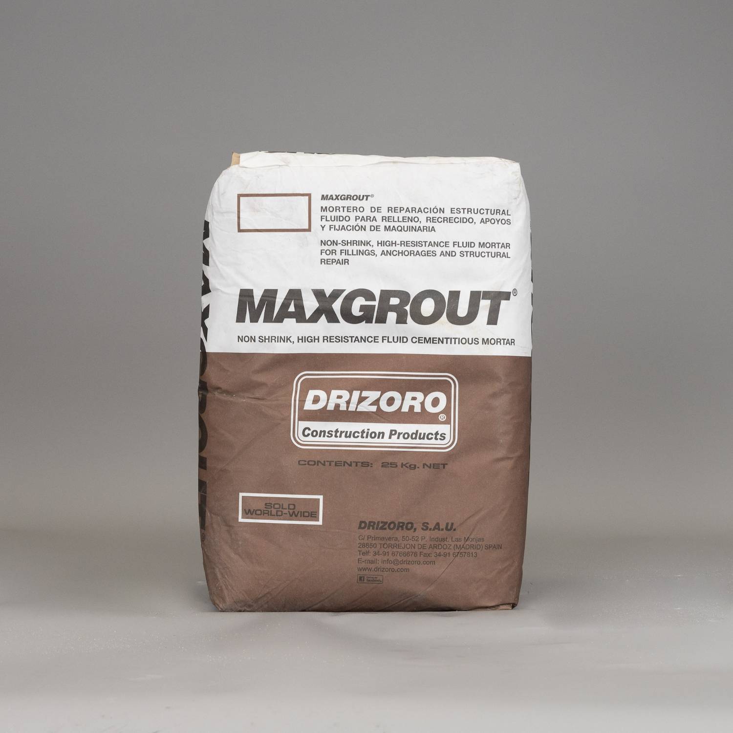 Maxgrout® - Waterproof mortar.  