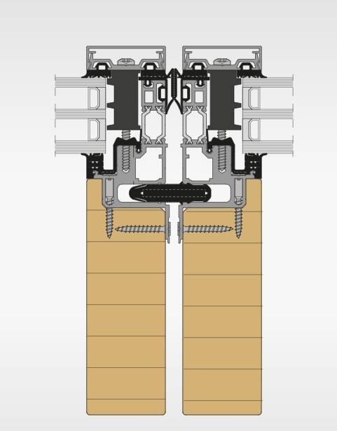 ELEMENT+ H-I Timber Unitised System - Curtain Wall