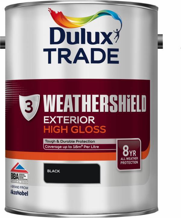 Dulux Trade Weathershield Exterior High Gloss