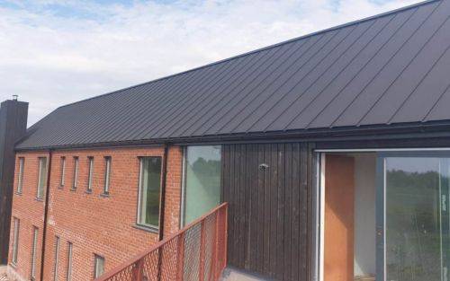 GreenCoat® S280 Snaplock® Colour Coated Steel Fully Supported Standing Seam Roof and Rainscreen Facade Cladding