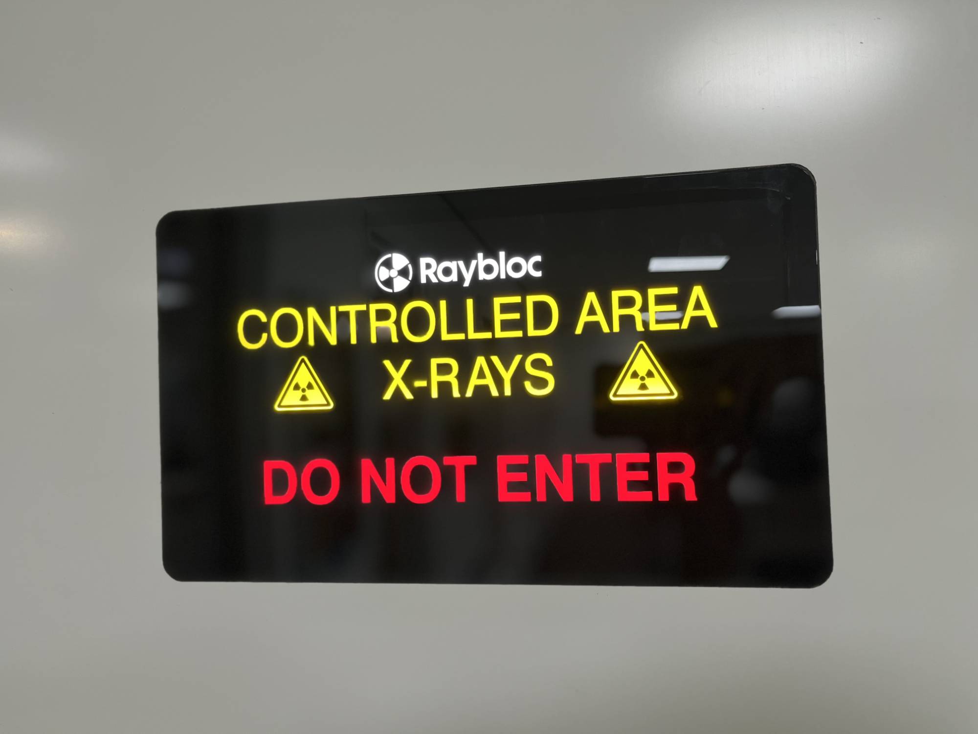 Raybloc Wall Mounted X-Ray Warning Light